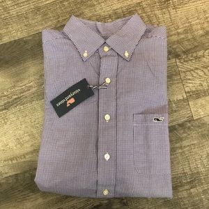 NWT Vineyard Vines light flannel button down shirt